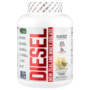 PERFECT Sports - Diesel Whey Isolado da Nova Zelândia Baunilha Francesa 2,27 kg