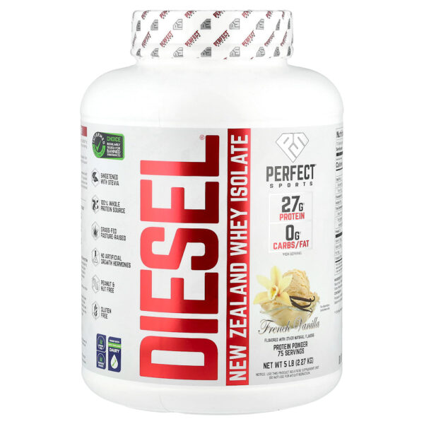 PERFECT Sports - Diesel Whey Isolado da Nova Zelândia Baunilha Francesa 2,27 kg