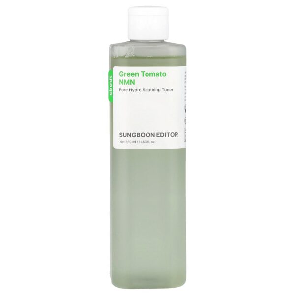 Sungboon Editor - Tônico Hidro Suavizante Green Tomato, NMN Pore, 350 ml
