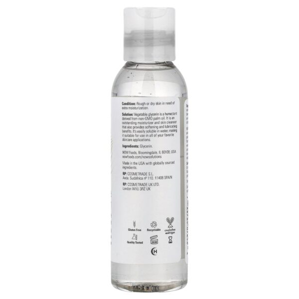 NOW Foods - Glicerina vegetal 118 ml