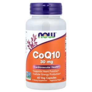 39-75.jpg NOW Foods - CoQ10 30 mg 60 Cápsulas Vegetais