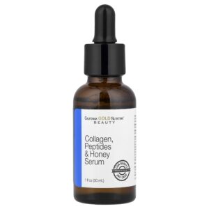 California Gold Nutrition - Sérum de Colágeno Peptídeos e Mel 30 ml
