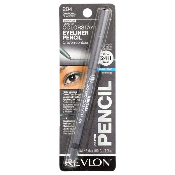 4-46.jpg Revlon - Colorstay Lápis de Delineador Brilho 204 Charcoal 0 g