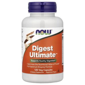 NOW Foods - Digest Ultimate 120 Cápsulas Vegetais