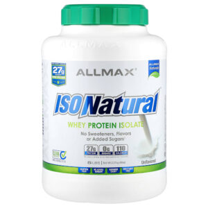 ALLMAX - ISONatural Isolado de Proteína Whey Sem Sabor 2,27 kg