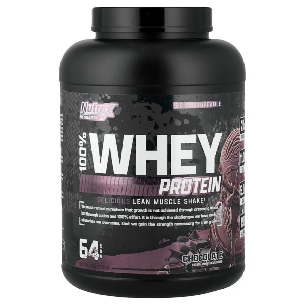 Nutrex Research - 100% Whey Protein Chocolate 2.272 g