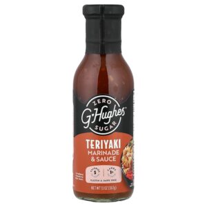 G Hughes - Sem Açúcar Teriyaki Marinada e Molho 367 g