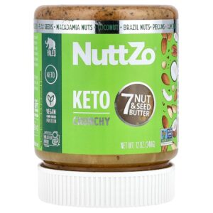40-26.jpg Nuttzo - Cetogênica 7 Nozes e Manteiga de Sementes Crocante 340 g