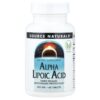 Source Naturals - Ácido Tióctico Liberação Programada 60 Comprimidos
