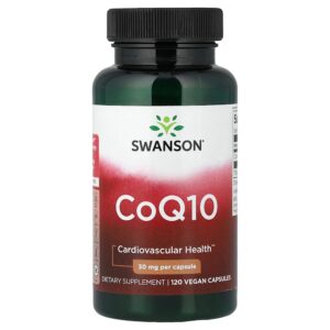 Swanson Vitamins - CoQ10 30 mg 120 Cápsulas Veganas