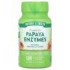 Nature's Truth - Enzimas de Mamão Mastigáveis Natural Tropical 120 Comprimidos Mastigáveis