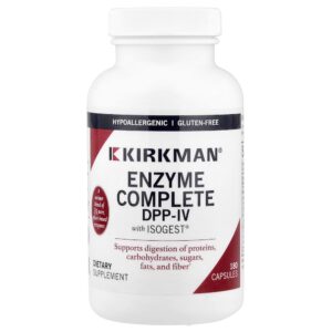 40-87.jpg Kirkman Labs - Enzimas DPP-IV Completas com ISOGEST 180 Cápsulas