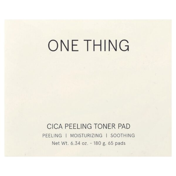One Thing - Almofada Tonificadora Peeling de Cica 65 Unidades 180 g