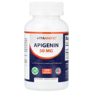 Vitamatic - Apigenina 50 mg 120 Cápsulas