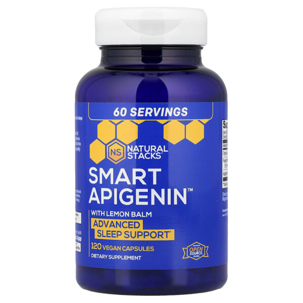 Natural Stacks - Smart Apigenin 120 Cápsulas Veganas
