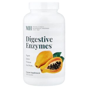 Michael's Health - Enzimas Digestivas 180 Cápsulas