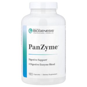 Nutra BioGenesis - PanZyme 180 Cápsulas