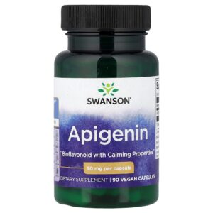 Swanson Vitamins - Apigenina 50 mg 90 Cápsulas Veganas