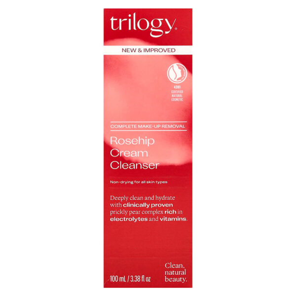 Trilogy - Creme de Limpeza com Rosa-Mosqueta Para Todos os Tipos de Pele 100 ml