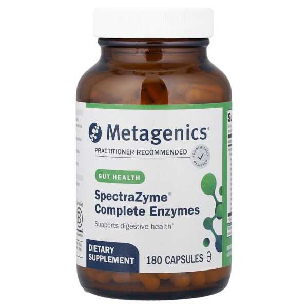 Metagenics - Enzimas Completas SpectraZyme 180 Cápsulas