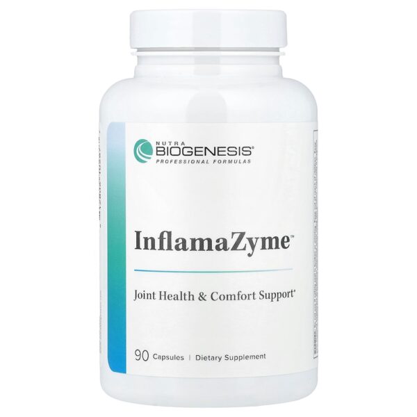 Nutra BioGenesis - InflamaZyme 90 Cápsulas