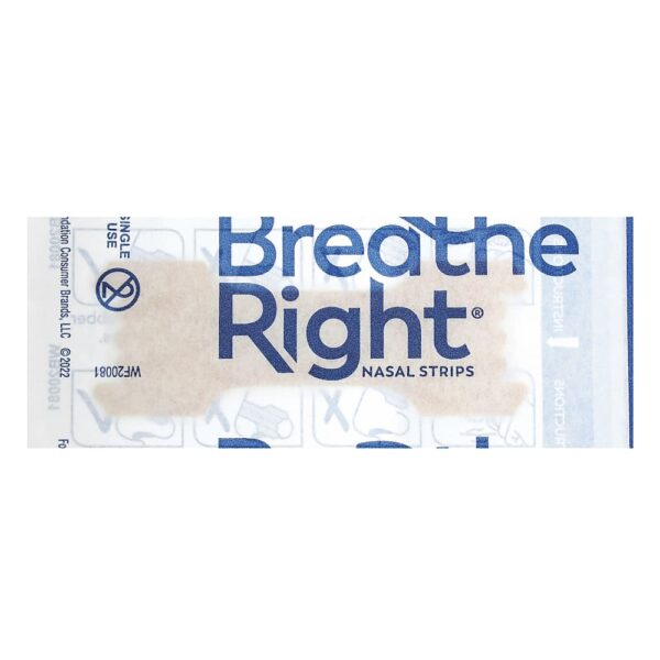 Breathe Right - Tiras Nasais Bronzeado 26 Tiras