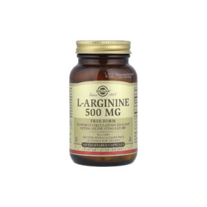 L-Arginina 500 mg 100 Cápsulas Vegetais - Solgar