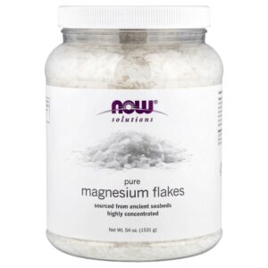 NOW Foods - Solutions Flocos de Magnésio Puro 1.531 g