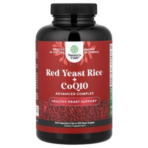 44-44.jpg Nature's Craft - Levedura de Arroz Vermelho + CoQ10 240 Cápsulas