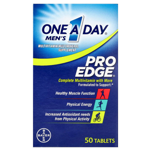 One-A-Day - Men's Pro Edge Multivitamínico Completo com Mais 50 Comprimidos