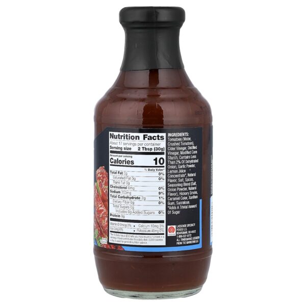 G Hughes - Molho para Churrasco Sem Açúcar Nogueira 510 g