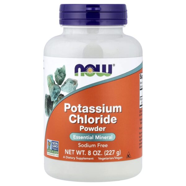 NOW Foods - Cloreto de Potássio em Pó 227 g