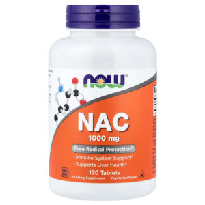 NOW Foods - NAC 1.000 mg 120 Comprimidos