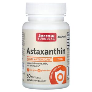 Jarrow Formulas - Astaxantina 12 mg 30 Cápsulas Softgel