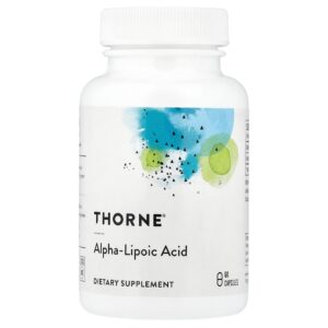Thorne - Ácido Tióctico 60 Cápsulas (300 mg por Cápsula)