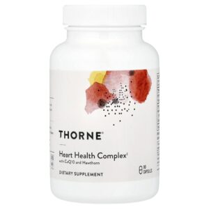 Thorne - Complexo para a Saúde do Coração com CoQ10 e Espinheiro 90 Cápsulas