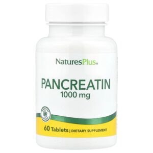 NaturePlus - Pancreatina 1.000 mg 60 Comprimidos