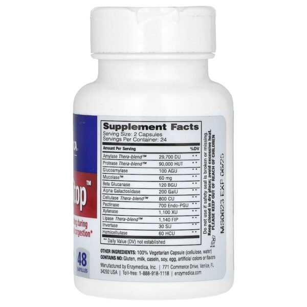 45-65.jpg Enzymedica - MucoStop 48 Cápsulas