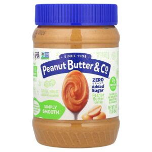 Peanut Butter & Co. - Simply Smooth Manteiga de Amendoim Sem Adição de Açúcar 454 g