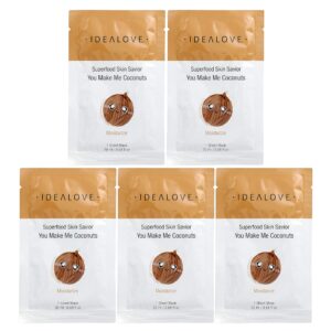46-33.jpg Idealove - Superfood Skin Savior You Make Me Coconuts 5 Máscaras Faciais de Beleza 20 ml Cada