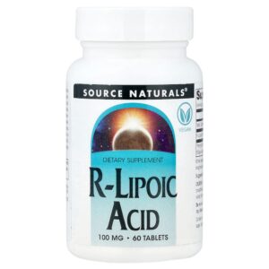 Source Naturals - Ácido R-lipóico 100 mg 60 comprimidos