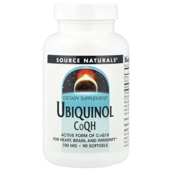 46-48.jpg Source Naturals - Ubiquinol CoQH 100 mg 90 Cápsulas Softgel