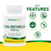 NaturePlus - Ultra Bromelain 1.500 mg 60 Comprimidos