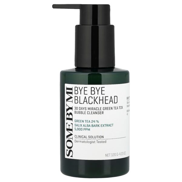SOME BY MI - Bye Bye Blackhead 30 Days Miracle Chá Verde com Bolhas 120 g