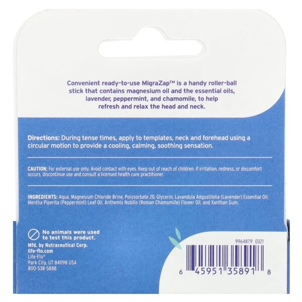 Life-flo - Roll-on de Magnésio Migrazap 7 ml