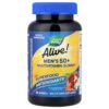 Nature's Way - Gomas Multivitamínicas Alive! para Homens com Mais de 50 Anos Frutas 60 Gomas