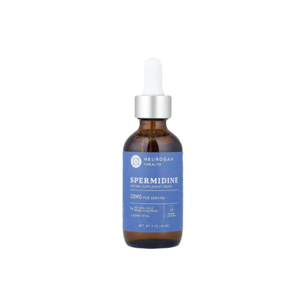 Espermidina Líquida em Gotas Sabor Fruto Silvestre 20mg Spermidine Liquid 60ml - Neurogan Health