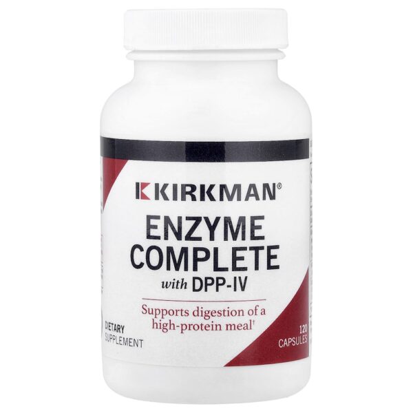 Kirkman Labs - Enzima Completa com DPP-IV 120 Cápsulas