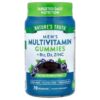 Nature's Truth - Gomas Multivitamínicas para Homens + B12 D3 Zinco Delicioso Mirtilo 70 Gomas