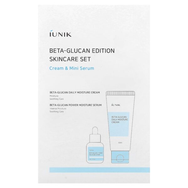 48-7.jpg iUNIK - Beta-Glucan Edition Kit de Cuidados com a Pele Creme e Minisérum Kit com 2 Unidades